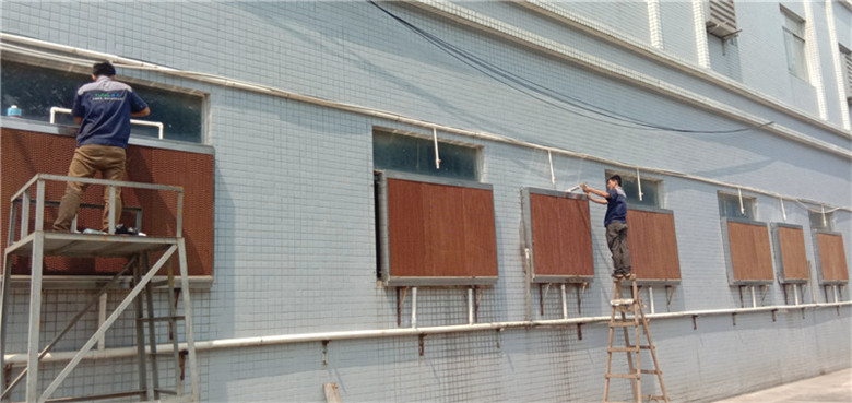 水簾降溫工程的過程到底如何運行的？